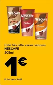 Nescafé - Café Frio Latte