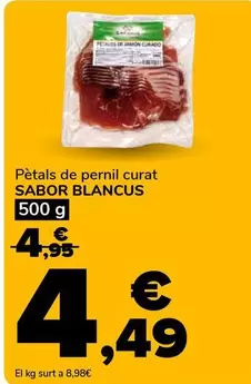 Sabor Blancus - Petals De Pernil Curat