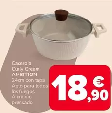 Ambition - Cacerola Curly Cream