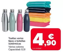 Toallas Varios Tipos O Botellas Isotermicas