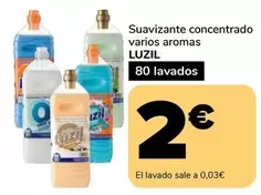 Luzil - Suavizante Concentrado Varios Aromas