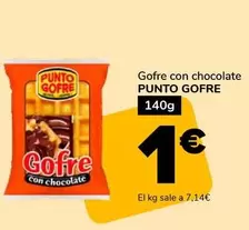Punto Gofre - Gofre Con Chocolate
