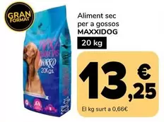 Maxxidog - Aliment Sec Per A Gossos