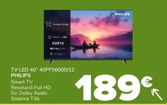 Philips - Tv Led 40"