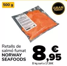 Norway Seafoods - Retalls De Salmo Fumat