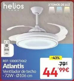 Helios - Atlantis Ventilador De Techo