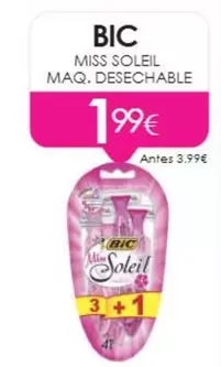 Bic - Miss Soleil Maq. Desechable