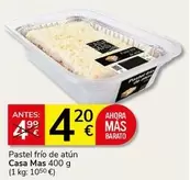 Casa Mas - Pastel Frío De Atún
