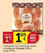 Consum - Croissants Con Crema De Cacao Y Avellanas