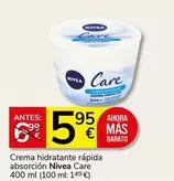 Nivea - Crema Hidratante Rapida Absorcion