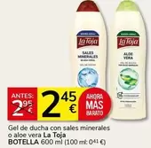 La Toja - Gel De Ducha Con Sales Minerales O Aloe Vera