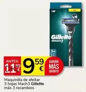Gillette - Maquinilla De Afeitar 3 Hojas Mach3
