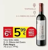 Pata Negra - Vino Tinto Roble D. O. Ribera Del Duero