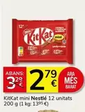 Nestlé - Kitkat Mini 12 Unitats