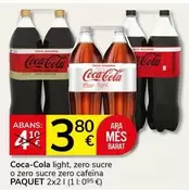 Coca-Cola - Light, Zero Sucre O Zero Sucre Zero Cafeina