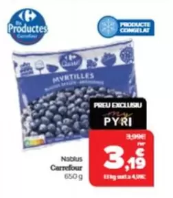 Carrefour bio - Nabius