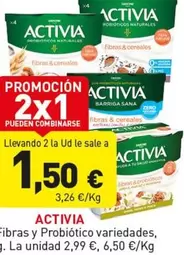 Danone - Activia Fibras Y Probiotico