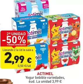 Danone - Actimel Yogur Bebible