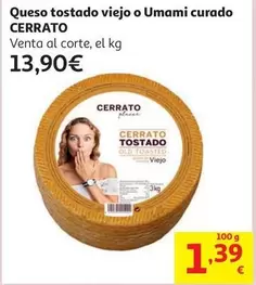 Queso Umami Curado Cerrato Mitad