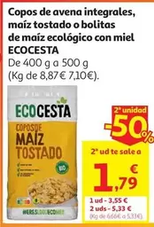 COPOS MAIZ TOSTADO BIOS ECOCESTA 400 G
