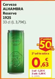 Alhambra - Cerveza Reserva 1925