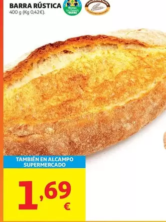 Barra Rustica Clb 400 G
