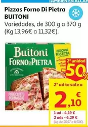 Pizza Capricciosa Forno Di Pietra Buitoni 350g