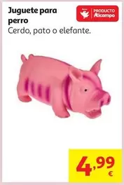 Juguete Cerdo Latex Auchan 20cm