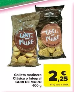 Galleta Marinera Clasica O Integral