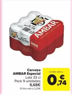 ambar - Cerveza Especial