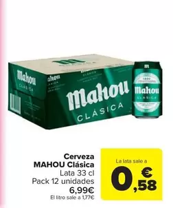 Mahou - Cerveza Clasica