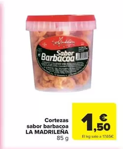 La Madrileña - Cortezas Sabor Barbacoa