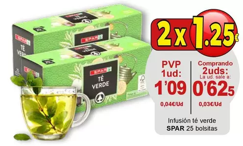 Spar - Infusion 1é verde