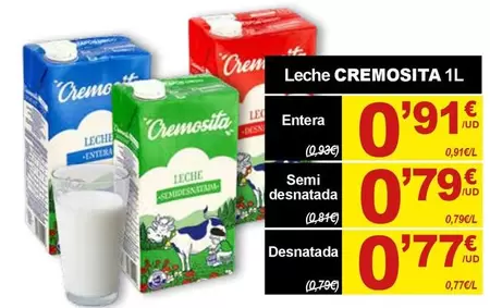 Cremosita - Semi Desnatada