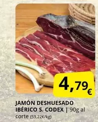 Jamon Deshuesado Iberico S. Codex