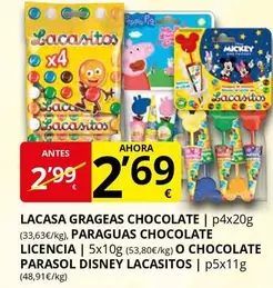 Lacasitos - Lacasa Grageas Chocolate