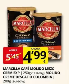 Marcilla - Cafe Molido Mezc Creme Exp