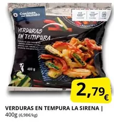 La Sirena - Verduras En Tempura