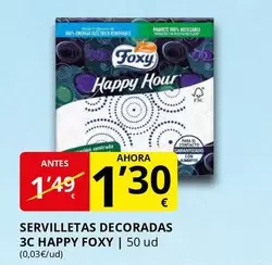 Foxy - Servilletas Decoradas 3C Happy