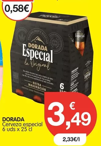 dorada - Cerveza Especial