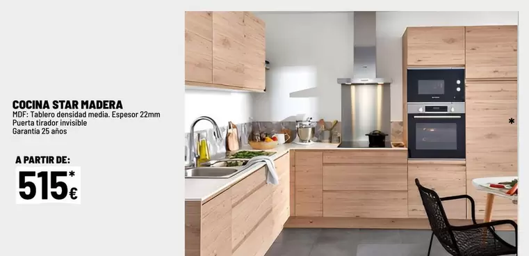 Star - Cocina Madera