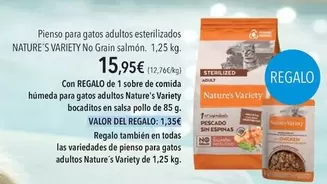 Nature - Pienso Para Gatos Adultos Esterilizados