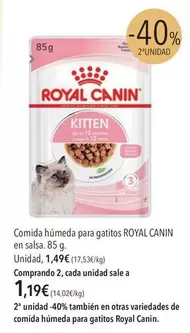 Royal Canin - Comida Húmeda Para Gatitos