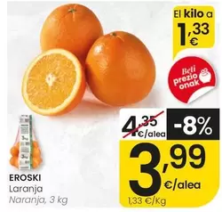 Eroski - Naranja