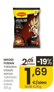 Maggi - Fusian Yakisoba Classic Sobre
