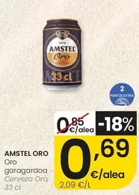 Amstel - Cerveza Oro