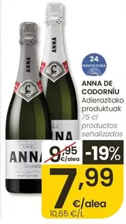 Anna De Codorniu - 75 Cl Productos