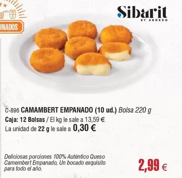 Sibarit - Camembert Empanado