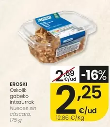 Eroski - Nueces Sin Cascara