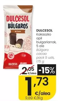 Dulcesol - Búlgaro Cacao